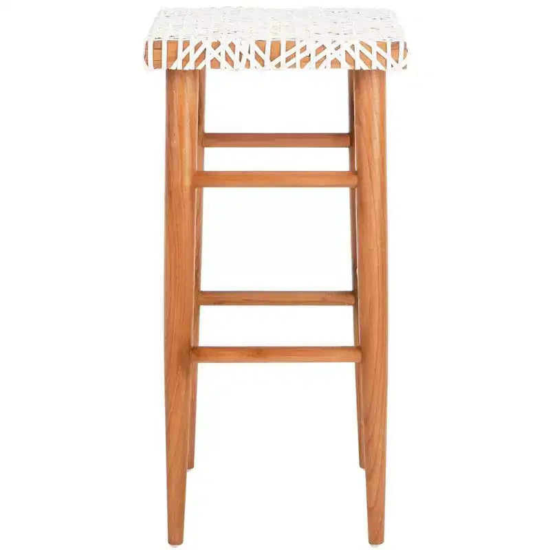 Tabouret de bar en cuir tressé Kaleo - BST1004 - Safavieh