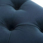 Banc capitonné Rory - FOX6294 - Bleu marine - Safavieh Couture