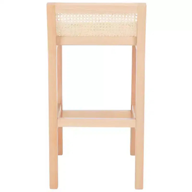Tabouret de bar bas en cannage Saito - BST9500 - Safavieh