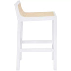 Tabouret de bar bas en cannage Saito - BST9500 - Safavieh