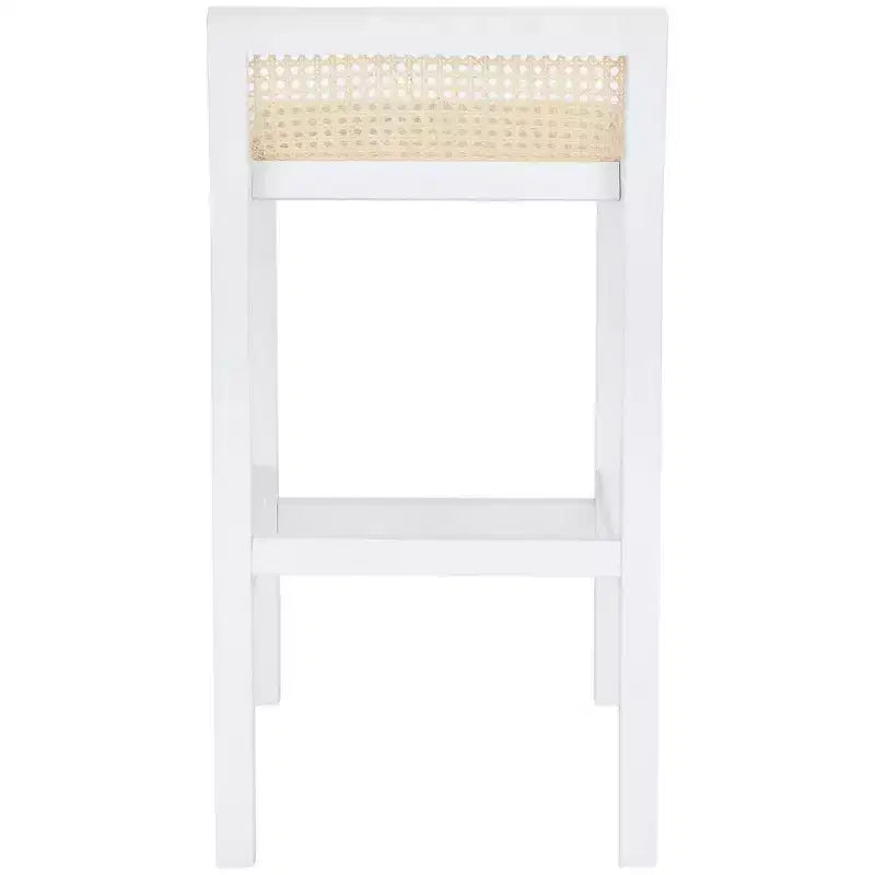 Tabouret de bar bas en cannage Saito - BST9500 - Safavieh