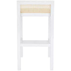 Tabouret de bar bas en cannage Saito - BST9500 - Safavieh