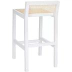 Tabouret de bar bas en cannage Saito - BST9500 - Safavieh