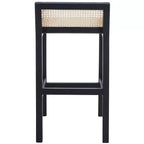 Tabouret de bar bas en cannage Saito - BST9500 - Safavieh
