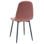 Chaise de salle à manger Blaire - Lot de 2 - DCH2001 - Rose/Gris foncé - Safavieh