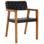 Chaise de salle à manger en cuir Cire - DCH4004 - Safavieh