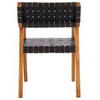 Chaise de salle à manger en cuir Cire - DCH4004 - Safavieh