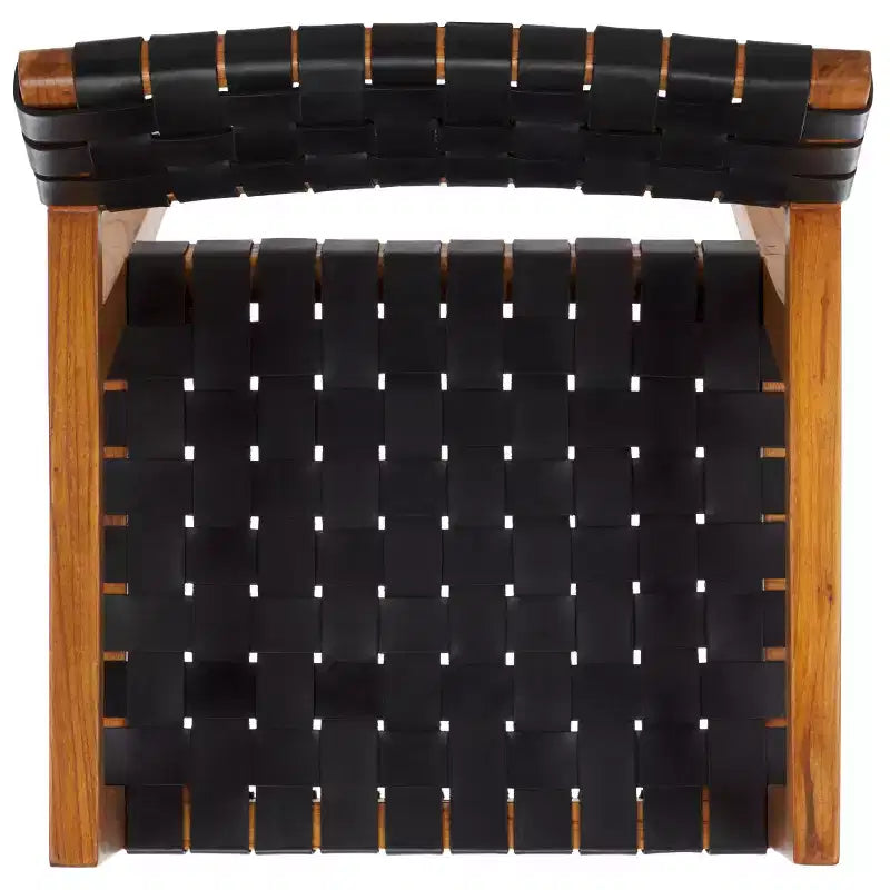 Chaise de salle à manger en cuir Cire - DCH4004 - Safavieh