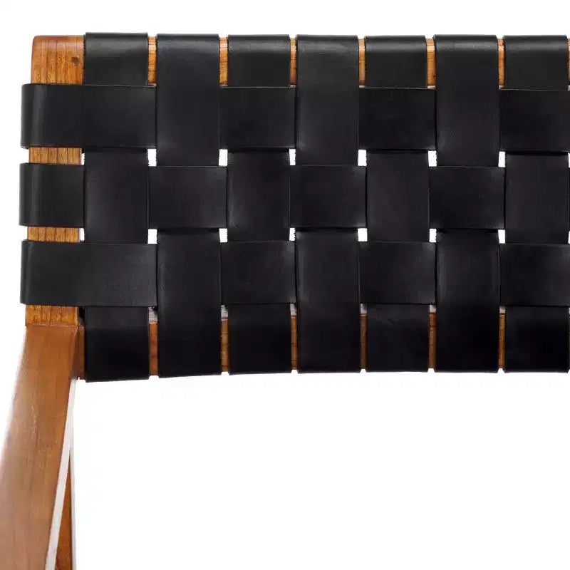 Chaise de salle à manger en cuir Cire - DCH4004 - Safavieh