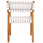 Chaise de salle à manger en cuir Cire - DCH4004 - Safavieh