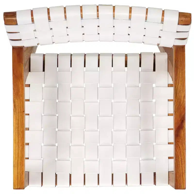 Chaise de salle à manger en cuir Cire - DCH4004 - Safavieh