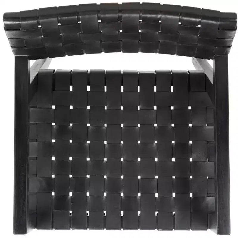 Chaise de salle à manger en cuir Cire - DCH4004 - Safavieh