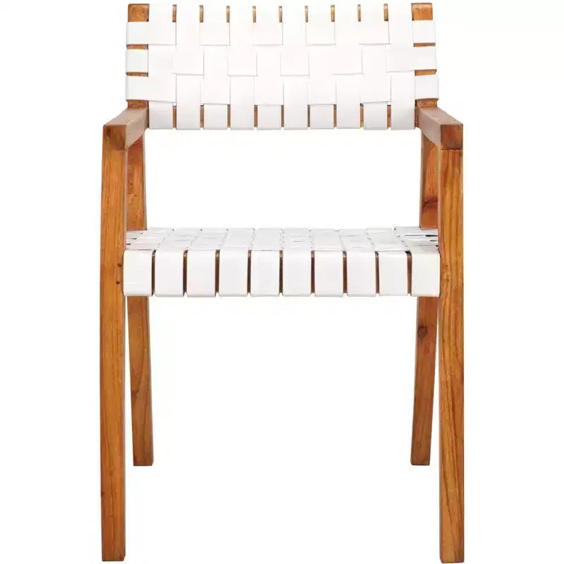 Chaise de salle à manger en cuir Cire - DCH4004 - Safavieh