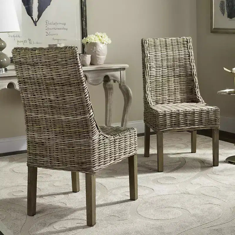 Suncoast 18 H, fauteuil accoudoirs (lot de 2) – FOX6503 – Safavieh Couture