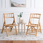 Chaise pliante Maja Rattan (Lot de 2) - SEA7042 - Safavieh