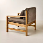 Fauteuil rembourré à structure en bois - Hearth & Hand avec les meubles Magnolia