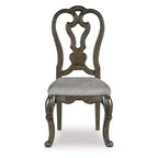 Signature Design by Ashley Maylee, Chaise de salle à manger, lot de 2, marron foncé
