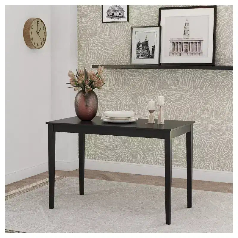 Signature Design by Ashley Table à manger contemporaine Kimonte, marron foncé
