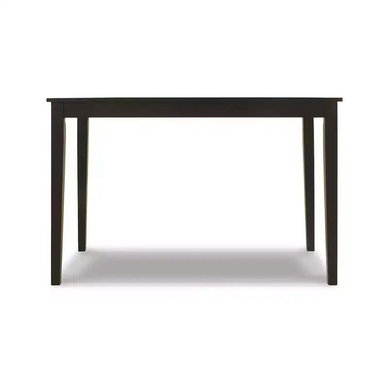Signature Design by Ashley Table à manger contemporaine Kimonte, marron foncé