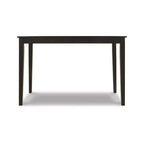 Signature Design by Ashley Table à manger contemporaine Kimonte, marron foncé