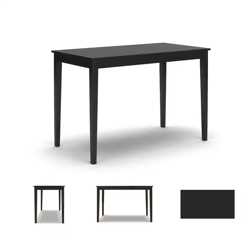 Signature Design by Ashley Table à manger contemporaine Kimonte, marron foncé