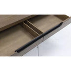 Table basse rectangulaire à 2 tiroirs Signature Design by Ashley Roanhowe, marron