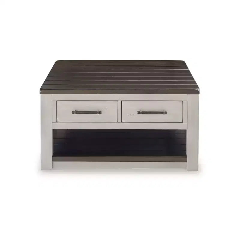 Signature Design by Ashley Darborn Table basse relevable, Gris et marron