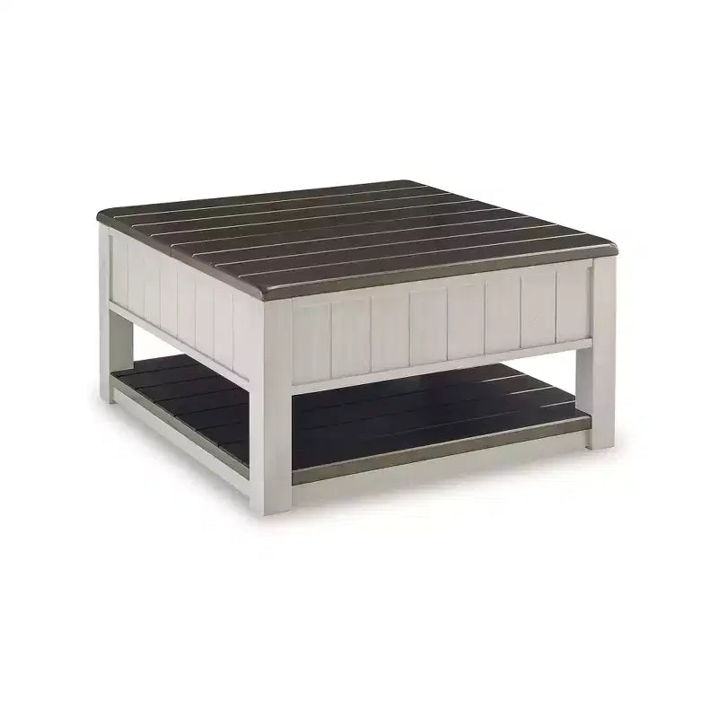 Signature Design by Ashley Darborn Table basse relevable, Gris et marron