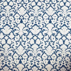 Fauteuil en tissu bleu et blanc 55 Downing Street Nottingham
