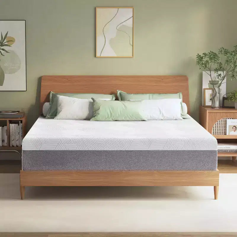Wuleitex 12 inch size memory foam mattress, medium hard mattress Certified breathable mattress for cool sleep support and decompression