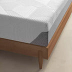 Matelas en mousse à mémoire de forme Wuleitex de 12 pouces, matelas de fermeté moyenne certifié respirant pour un sommeil frais et décompressif