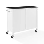 Îlot de cuisine/Chariot de cuisine avec plan de travail en granit Soren - Crosley