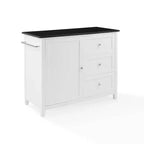 Îlot de cuisine/Chariot de cuisine avec plan de travail en granit Soren - Crosley