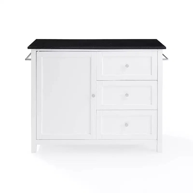 Îlot de cuisine/Chariot de cuisine avec plan de travail en granit Soren - Crosley