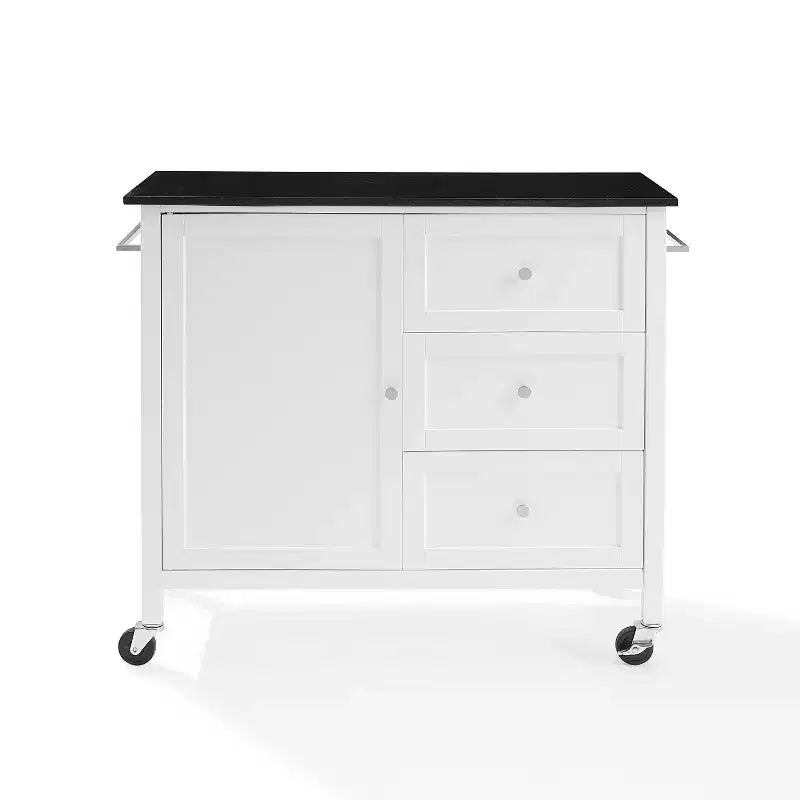 Îlot de cuisine/Chariot de cuisine avec plan de travail en granit Soren - Crosley
