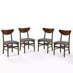 Ensemble de 4 chaises de salle à manger en bois Crosley Landon
