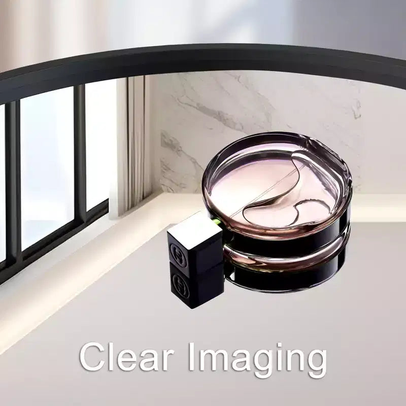 Dovelina Lot de 2 miroirs muraux décoratifs suspendus en bois à bords droits et arche