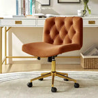 Chaise de bureau Nigel en flanelle moderne avec inclinaison et hauteur réglables Mecha|HULALA HOME