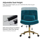 Chaise de bureau Nigel en flanelle moderne avec inclinaison et hauteur réglables Mecha|HULALA HOME