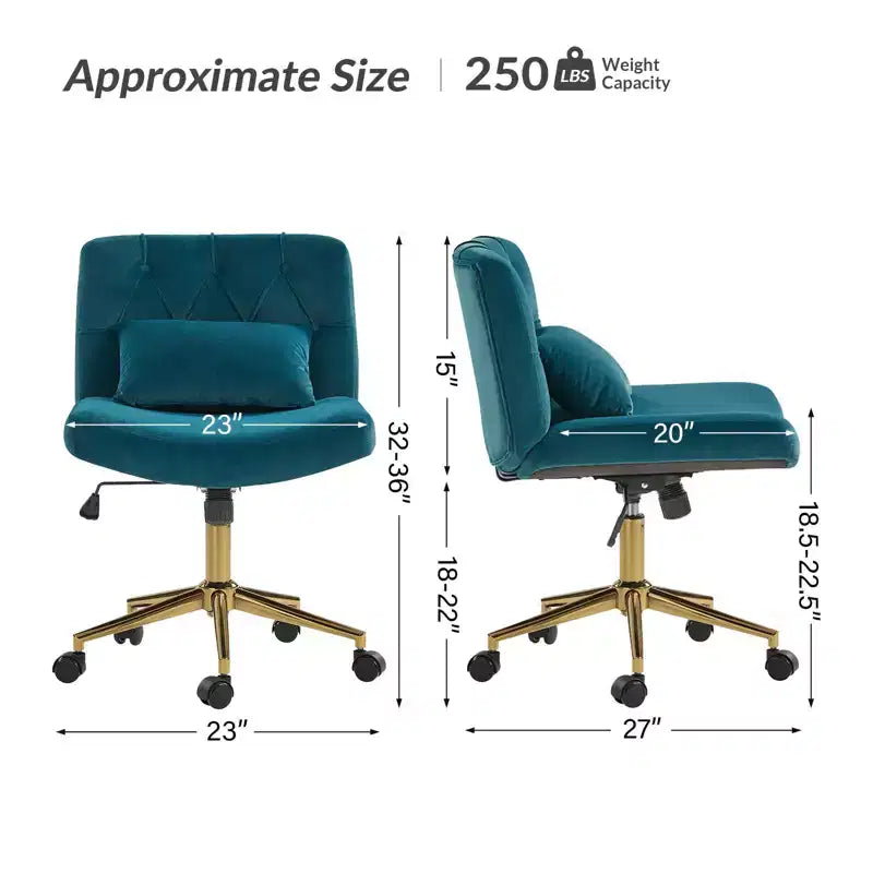 Chaise de bureau Nigel en flanelle moderne avec inclinaison et hauteur réglables Mecha|HULALA HOME