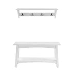 Patère avec banc de rangement Middlebury 91 cm - Alaterre Furniture
