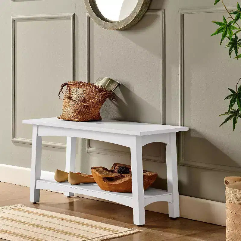 Patère avec banc de rangement Middlebury 91 cm - Alaterre Furniture