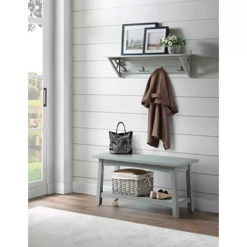 Patère avec banc de rangement Middlebury 91 cm - Alaterre Furniture