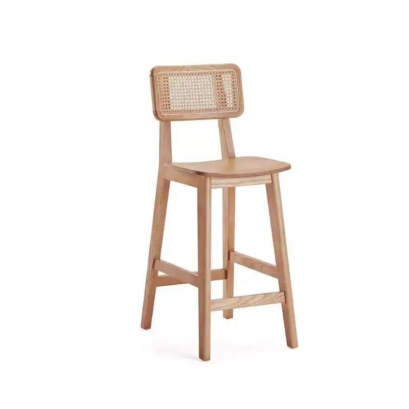 Lot de 3 tabourets de bar hauteur comptoir Versailles en bois – Manhattan Comfort