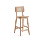 Lot de 3 tabourets de bar hauteur comptoir Versailles en bois – Manhattan Comfort