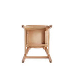 Lot de 3 tabourets de bar hauteur comptoir Versailles en bois – Manhattan Comfort