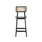 Lot de 3 tabourets de bar hauteur comptoir Versailles en bois – Manhattan Comfort