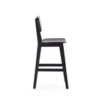 Lot de 3 tabourets de bar hauteur comptoir Versailles en bois – Manhattan Comfort