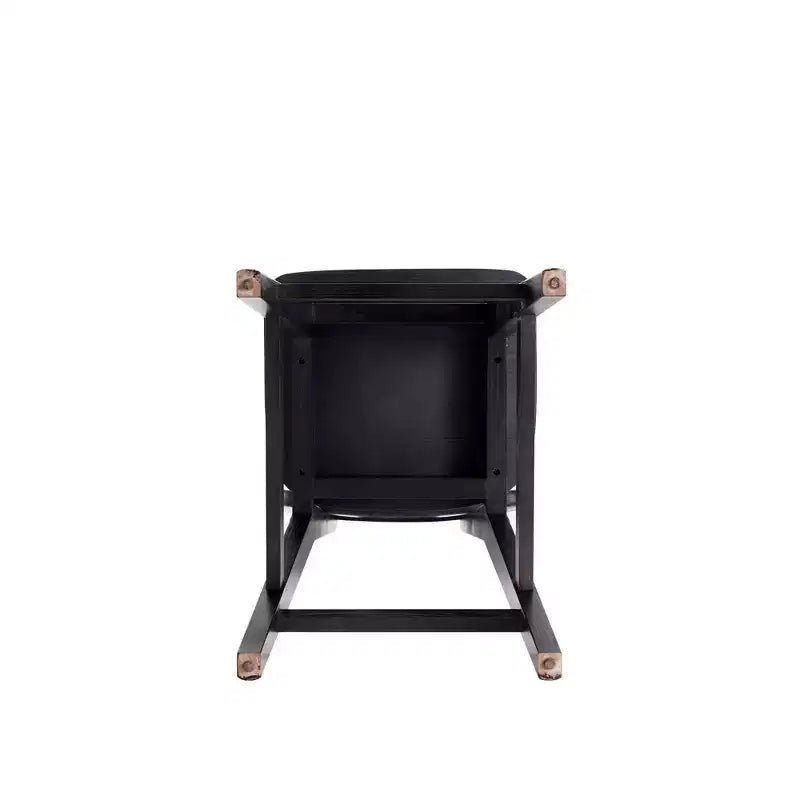 Lot de 3 tabourets de bar hauteur comptoir Versailles en bois – Manhattan Comfort