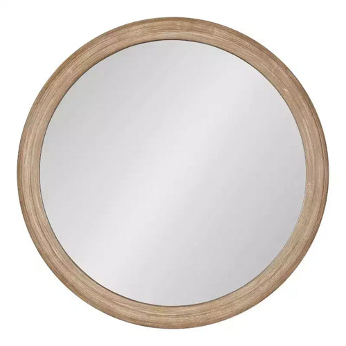 Miroir rond mural Mansell de 28 pouces - Kate & Laurel All Things Decor